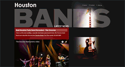 Desktop Screenshot of houstonbands.org